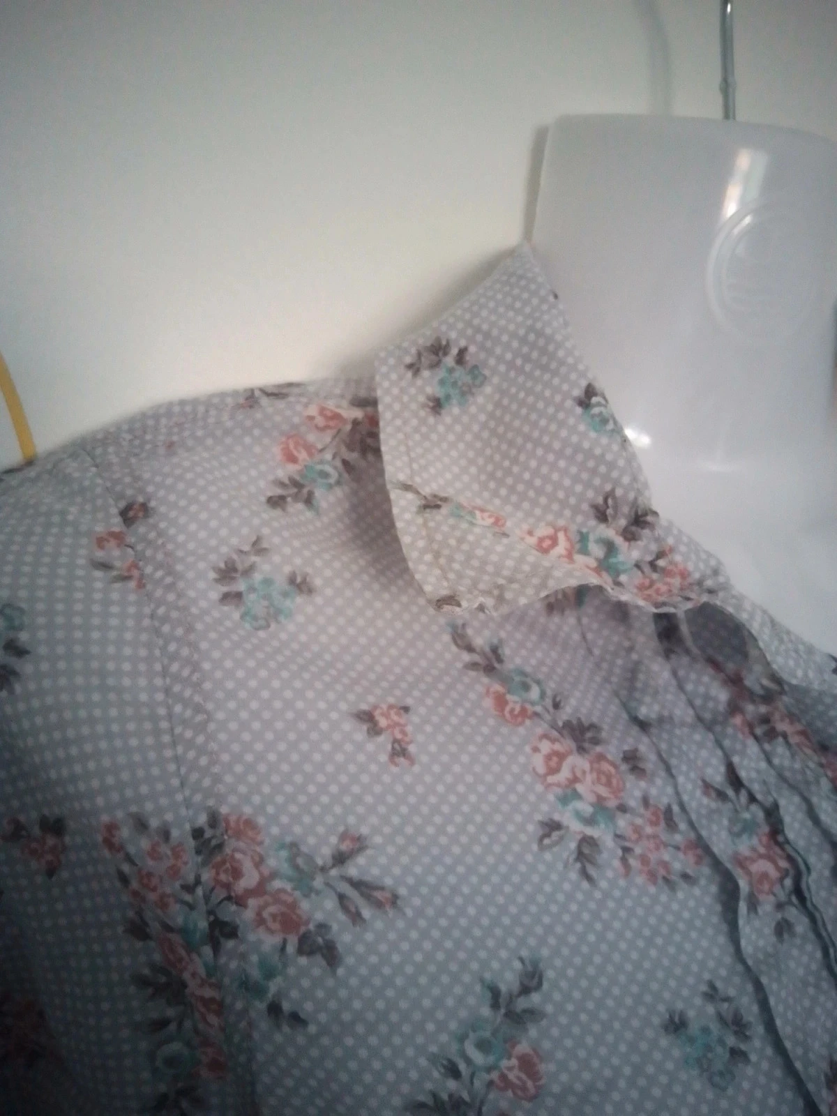 Tunique Chemise coton et fleur IKKS XS – photo 3